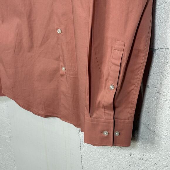 Hugo Boss Men's Kenno Slim Solid Dress Shirt Light Pastel 15 32/33 $118 - Picture 4 of 10